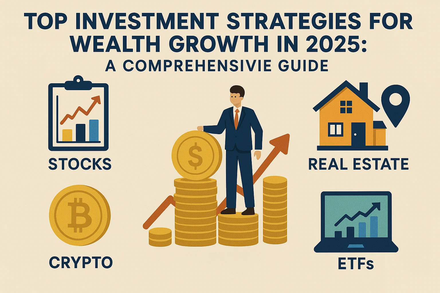 Top Investment Strategies for Wealth Growth in 2025: A Comprehensive Guide Thumbnail