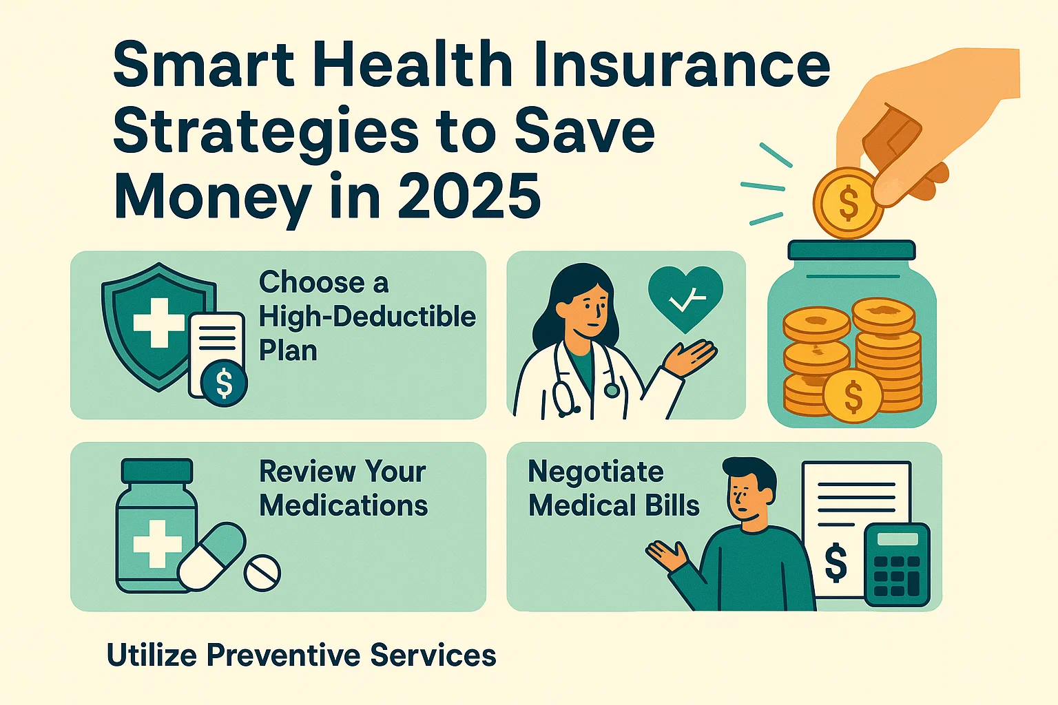 Smart Health Insurance Strategies to Save Money in 2025 Thumbnail